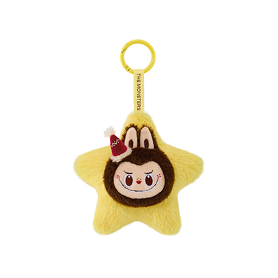 LABUBU sparkly plush pendant