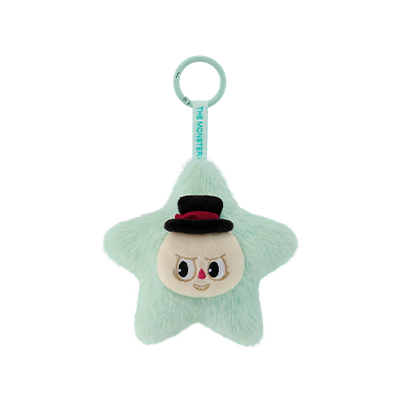 SPOOKY sparkly plush pendant