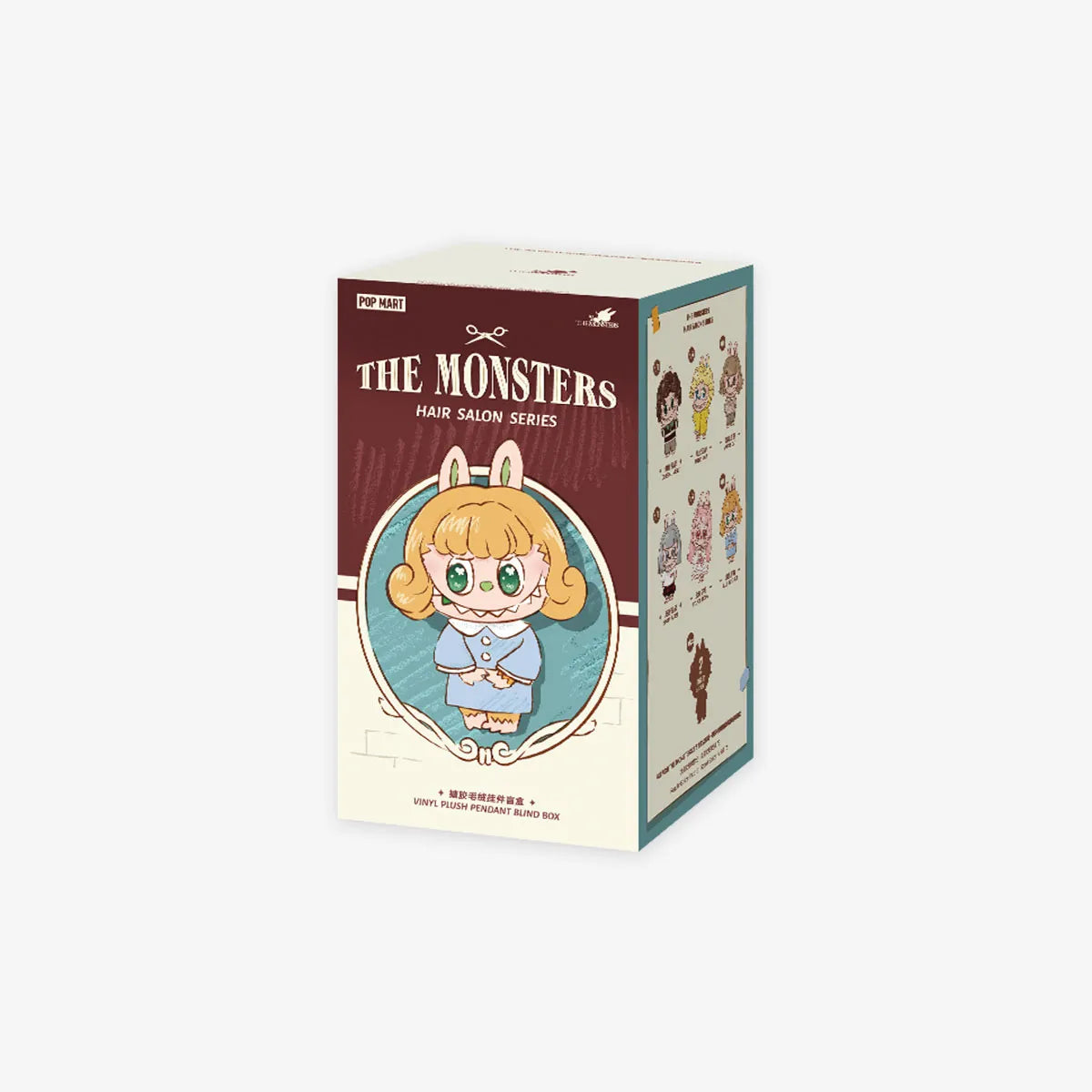 THE MONSTERS Hair Salon Series Vinyl Plush Pendant (1 Blind Box)