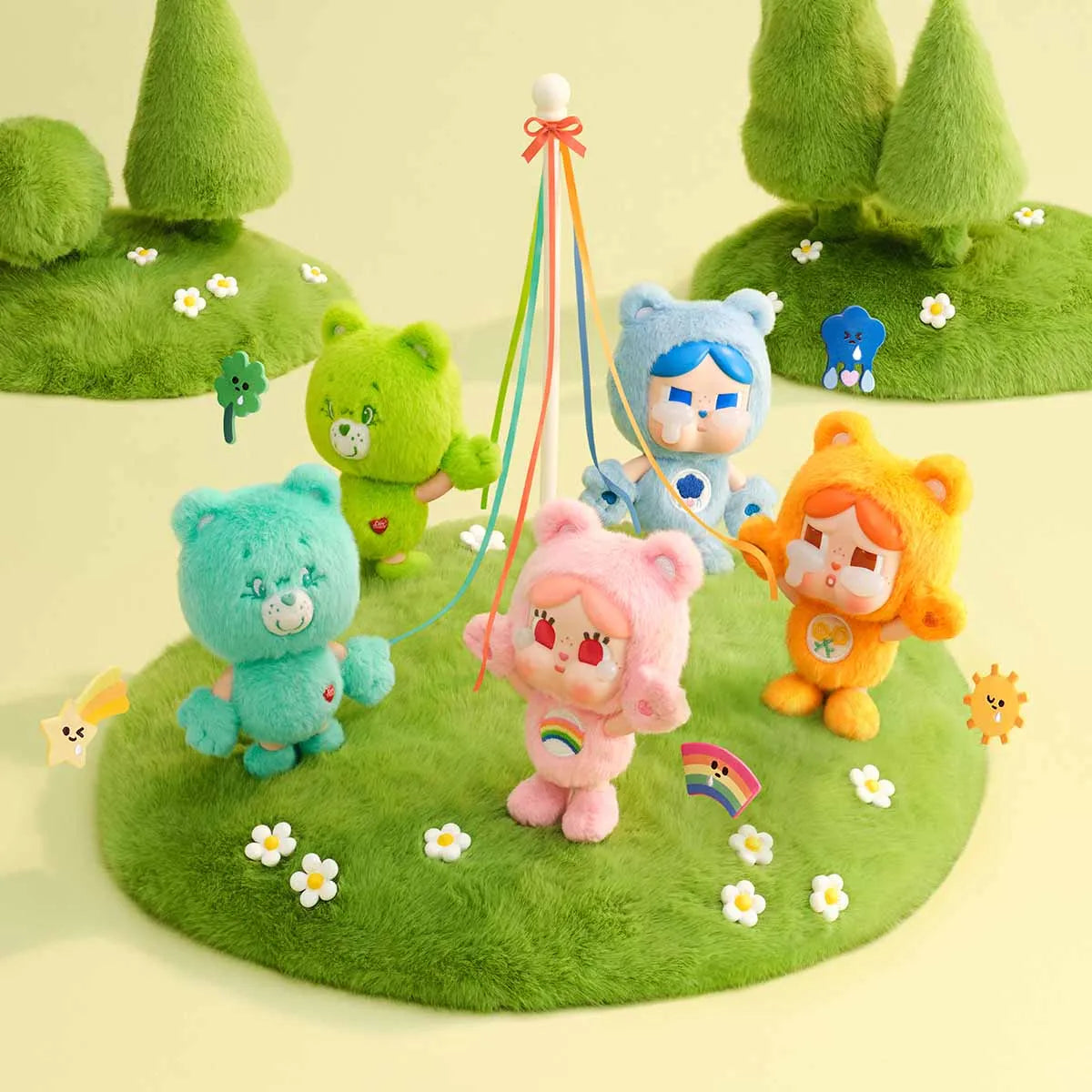 CRYBABY × Care Bears Series Full Set (9 pcs)