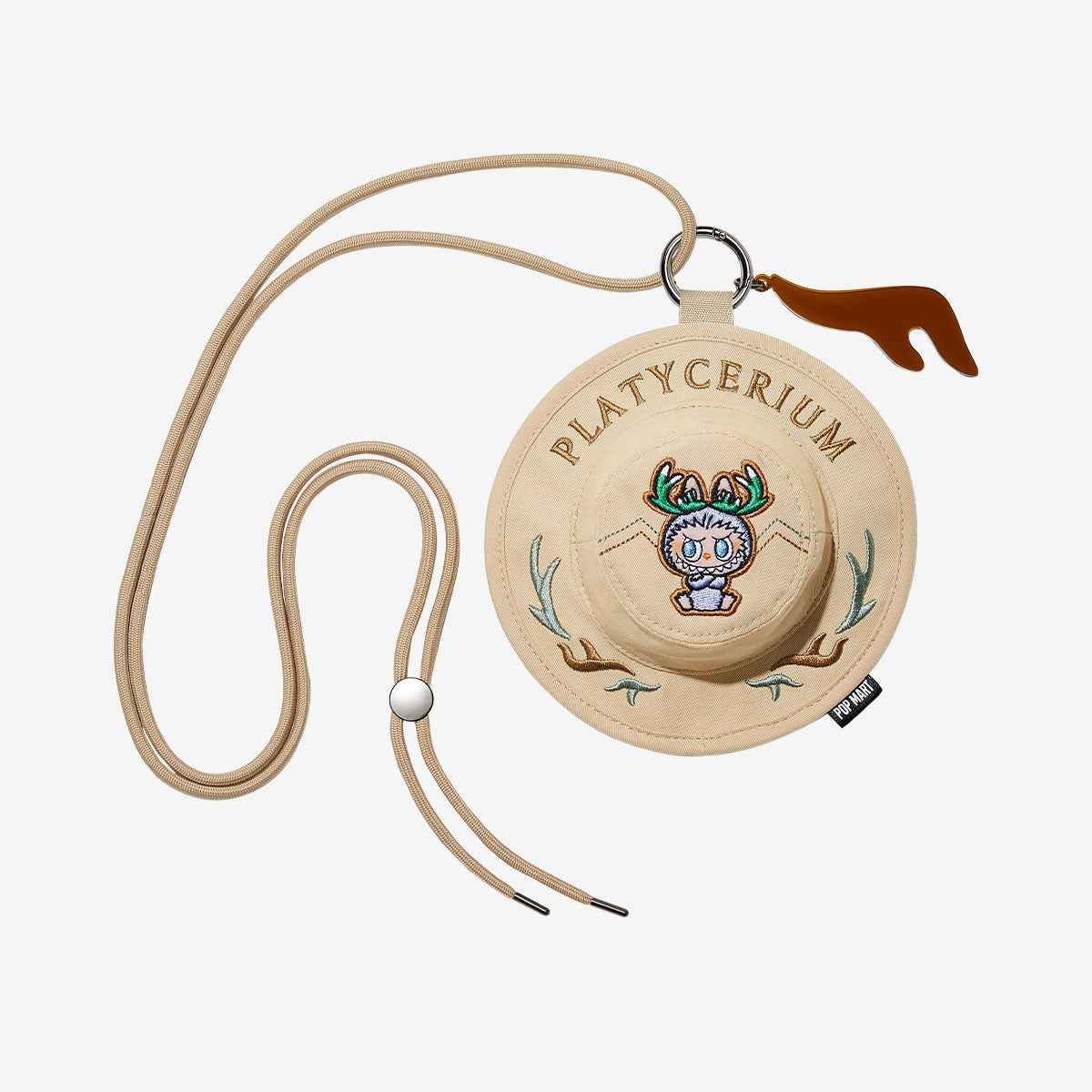 Labubu mini platycerium hat bag – fall in wild series