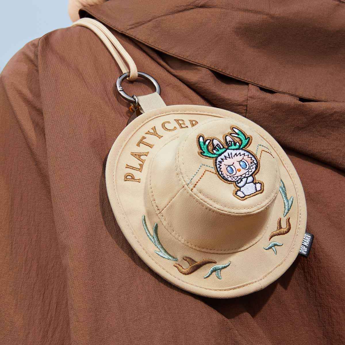 Labubu mini platycerium hat bag – fall in wild series