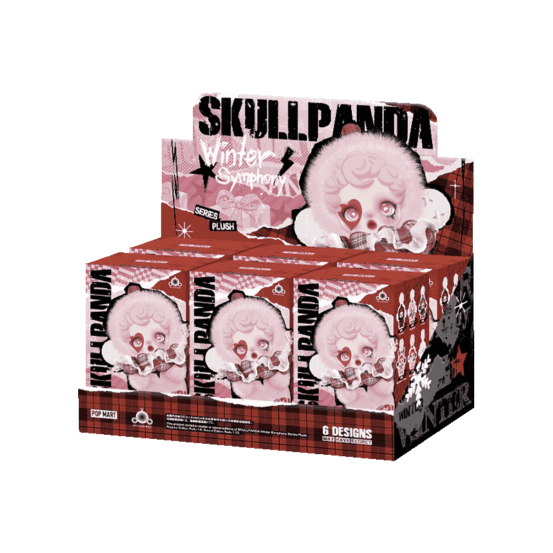 SKULLPANDA – Full Box Plush Set of 6 | Winter Symphony Series | Blind Box