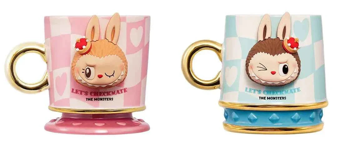 Labubu – Blue & Pink Mug | Let’s Checkmate Collection