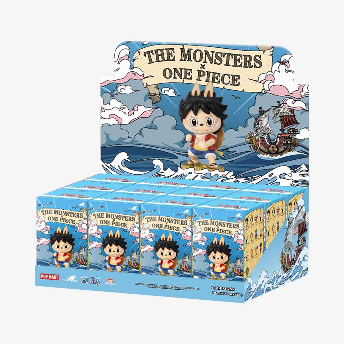 Labubu × One Piece – Blind Box (12 pcs) | Secret Edition Inside