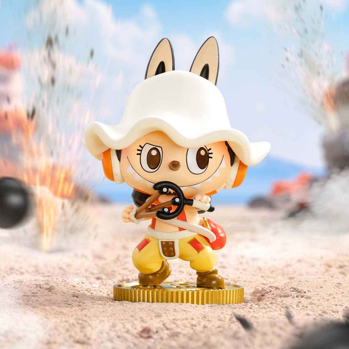 Labubu × One Piece – Usopp Figurine