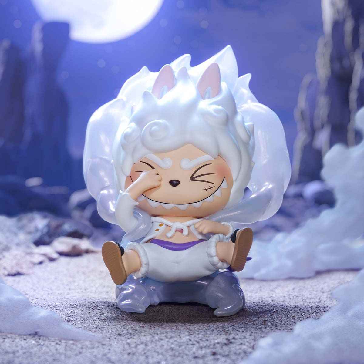 Labubu × One Piece – Monkey D. Luffy Gear 5 (Secret Edition)