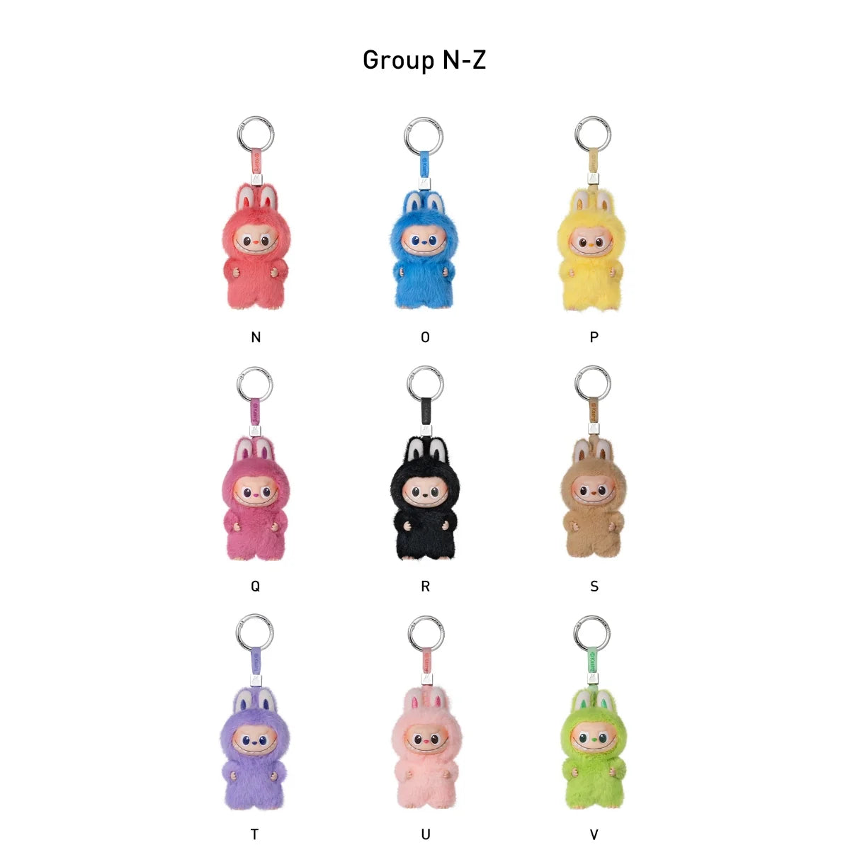 Labubu Pin For Love Series Blind Box (N–Z Single Box)