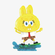 Labubu × Spongebob – Surfing Figurine | Collector Edition