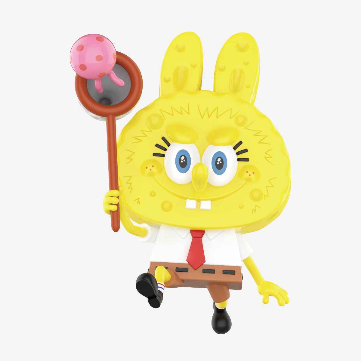 Labubu × Spongebob – "Jellyfish Catcher" Figurine | Exclusive Collection