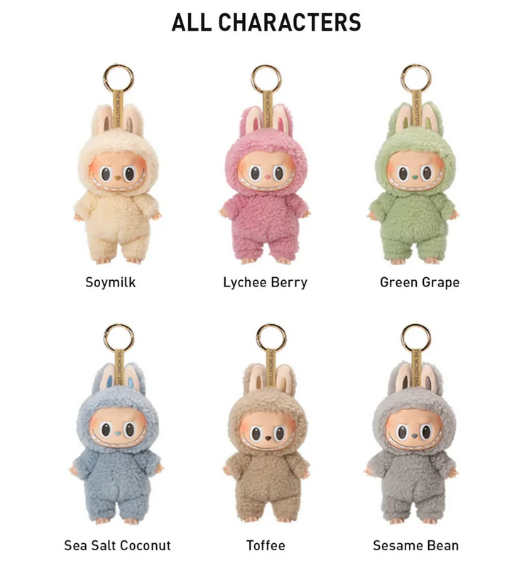 Labubu Vinyl Face Blind Box - Exciting Macaron series (6 pcs)