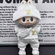 White Louis Vuitton Monogram Outfit