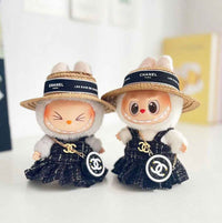 Chanel Tweed Boater Outfit