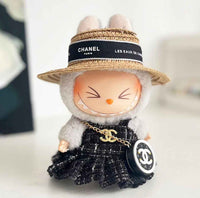 Chanel Tweed Boater Outfit