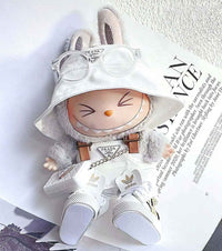 White Prada Overalls Outfit