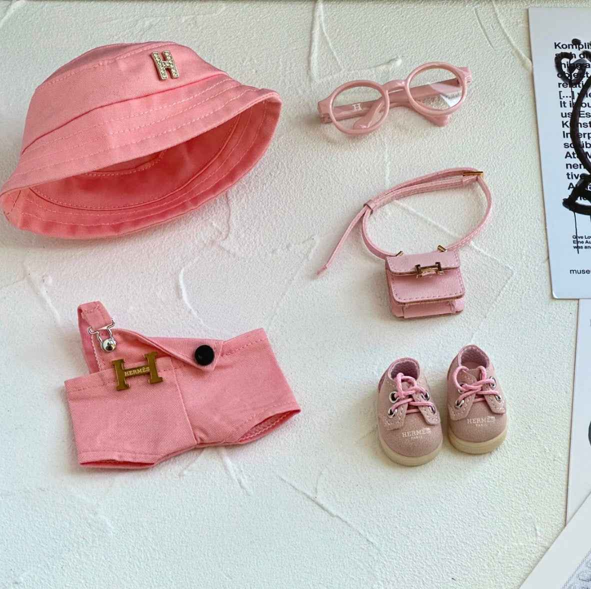 Pink Hermes Luxe Outfit