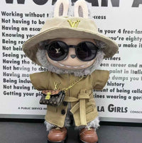 Beige Louis Vuitton Safari Outfit