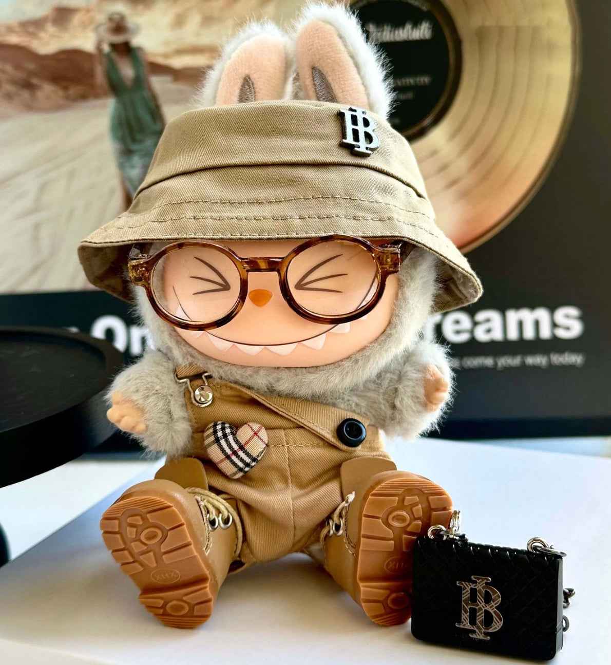 Khaki Burberry Plaid Accent Outfit