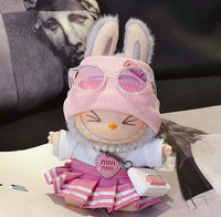 Pink Mui Mui Pleated Skirt Outfit