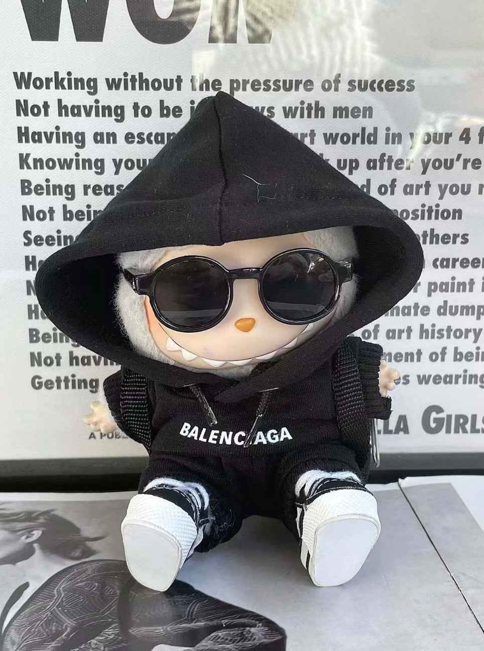 White Black Balenciaga Tracksuit Outfit