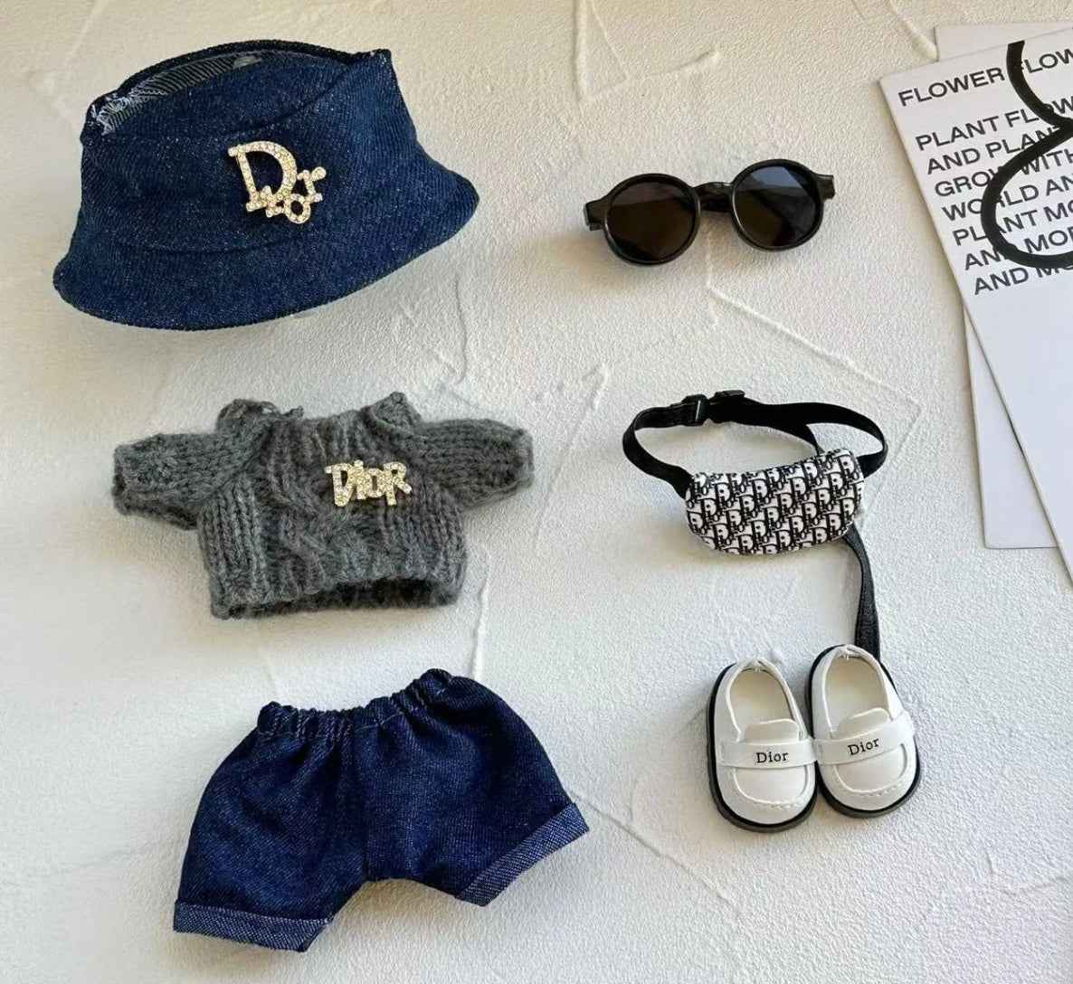 Dior Denim Streetwear Outfit