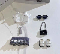 Chanel Preppy Pleated Outfit