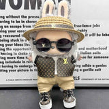 Brown Louis Vuitton Monogram Outfit