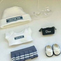 Dior Pleated Skirt Outfit