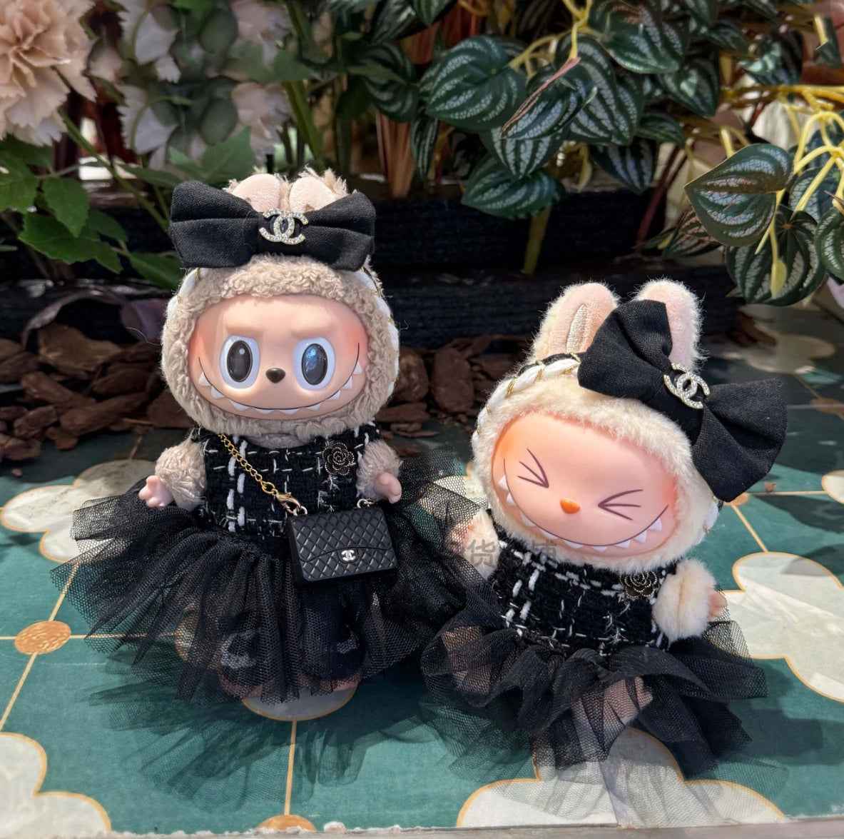 Black Chanel Tutu Elegance Outfit