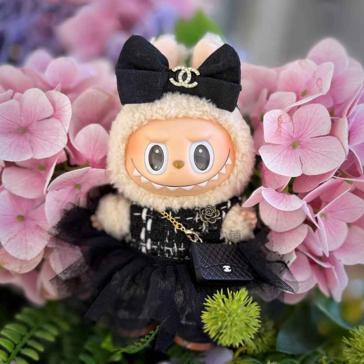 Black Chanel Tutu Elegance Outfit