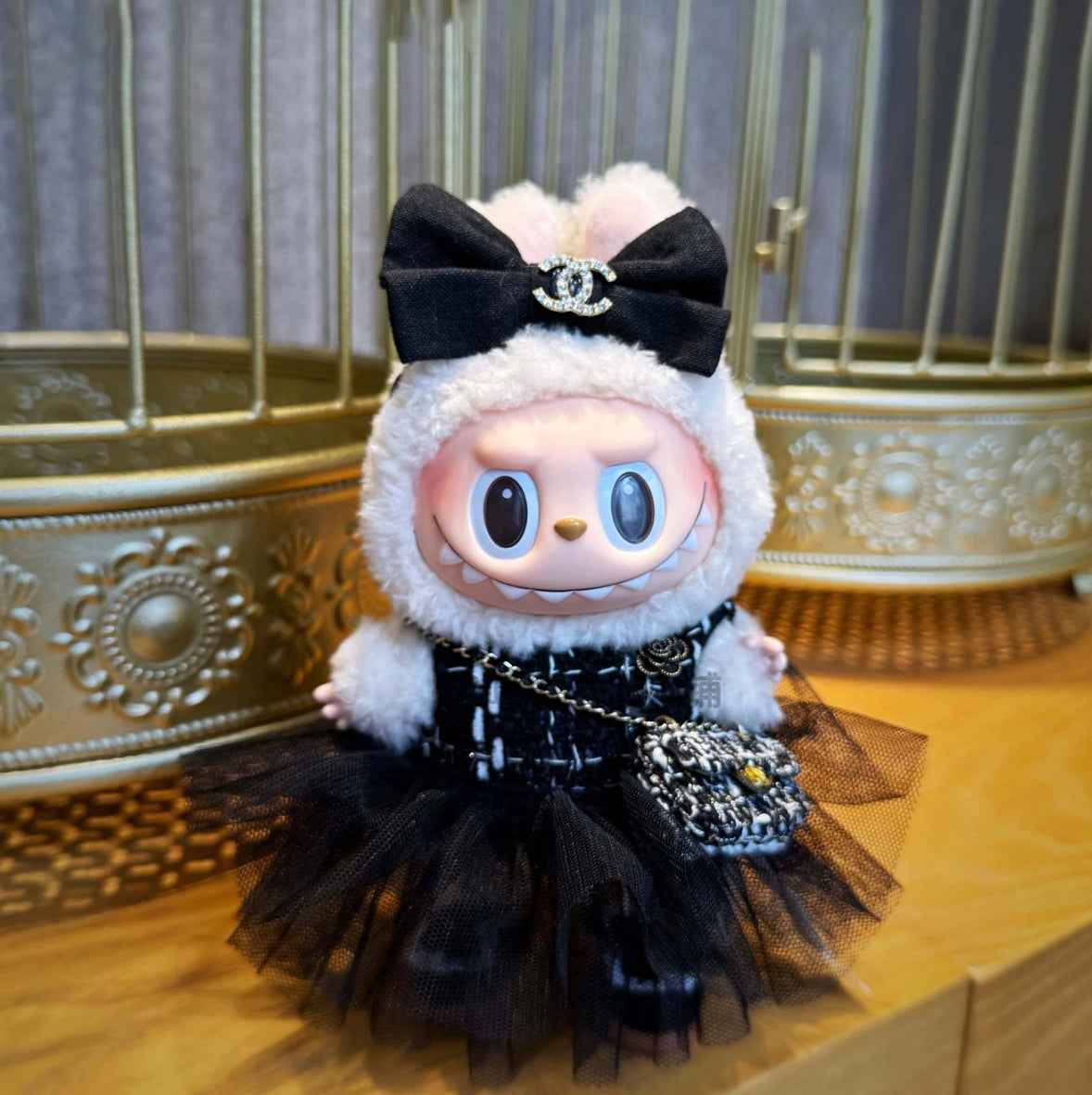 Black Chanel Tutu Elegance Outfit