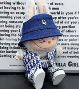 Dior oblique denim outfit