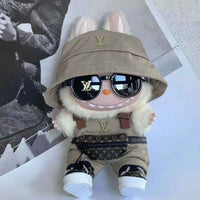 Beige Louis Vuitton Monogram Overalls Outfit