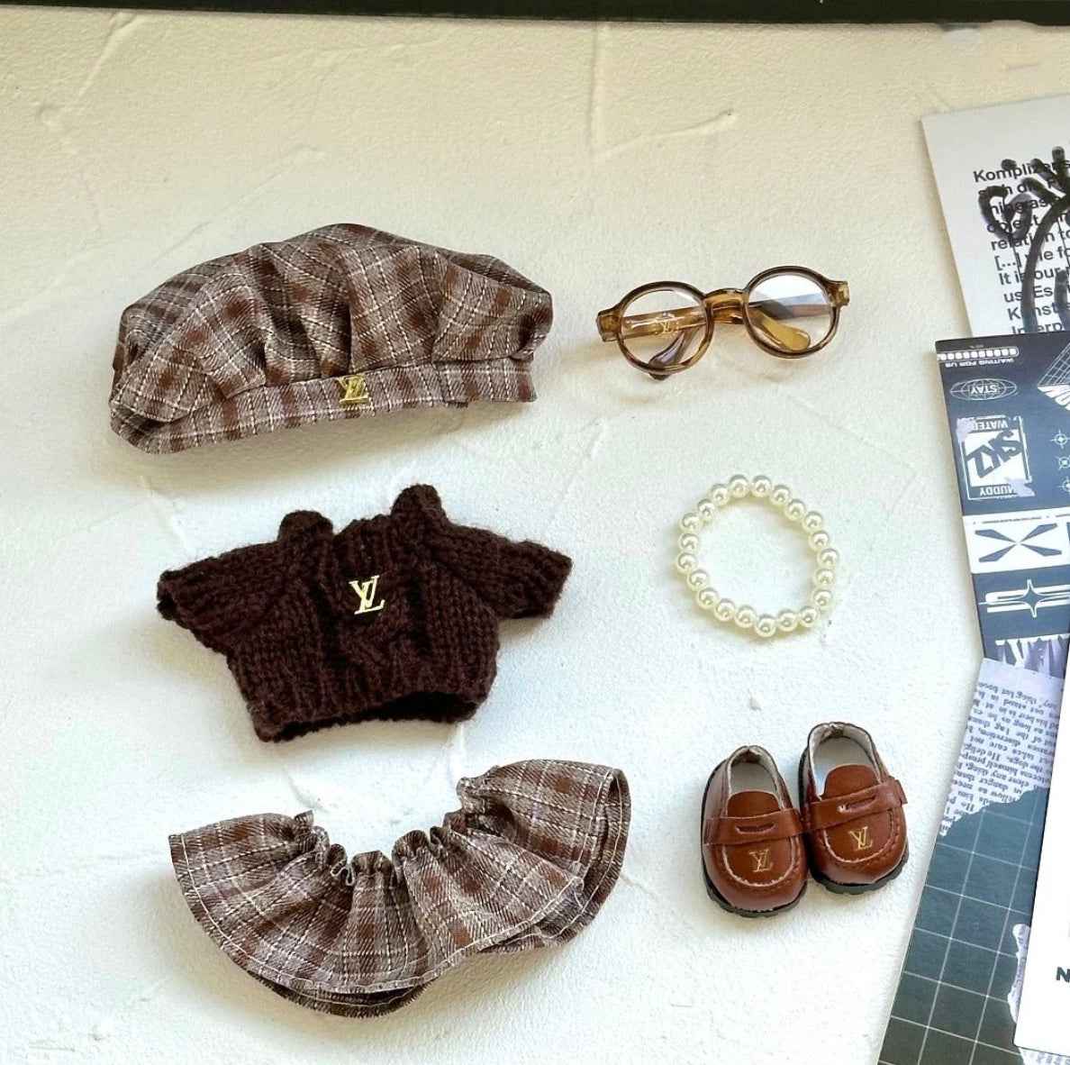 Louis Vuitton Classic Plaid Outfit
