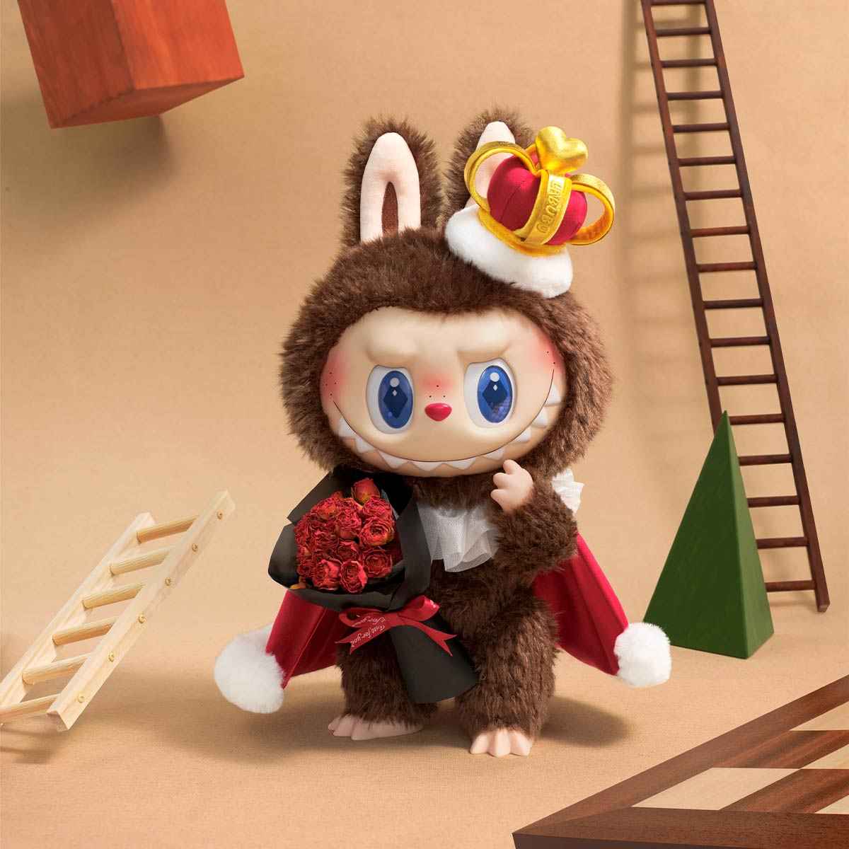 Mega Labubu - Let's Checkmate Series-Vinyl Plush Doll