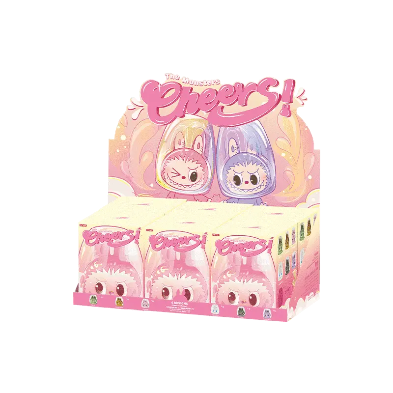 THE MONSTERS CHEERS! Series – Double-Walled Glass Blind Box