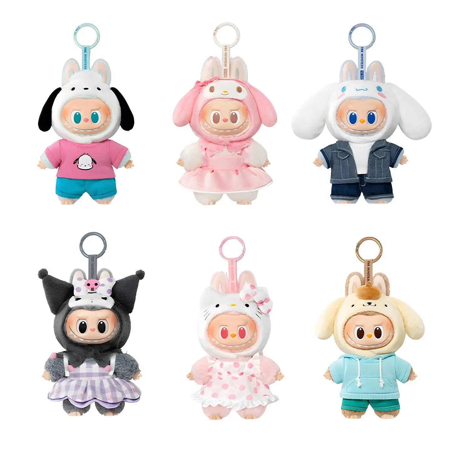 Labubu × Sanrio Characters Series Blind Box (1 pc)
