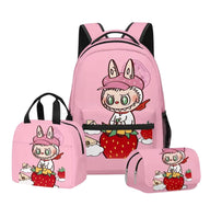 Labubu Flying Strawberry Backpack — (Special Edition)