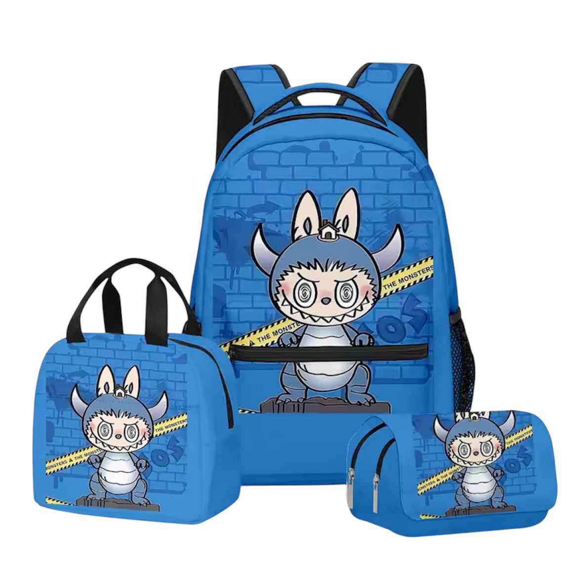 Labubu Blue Monster Backpack — (Special Edition)