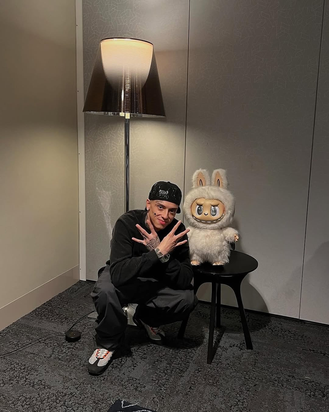 Mega labubu – Zimomo - angel in clouds – collector’s celestial edition