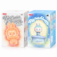 Labubu Big Into Energy and Labubu Big Into Energy Crystal Ball duo studio packshot