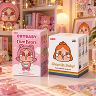 CRYBABY × Care Bears and CRYBABY Cheer Up Baby! duo lifestyle