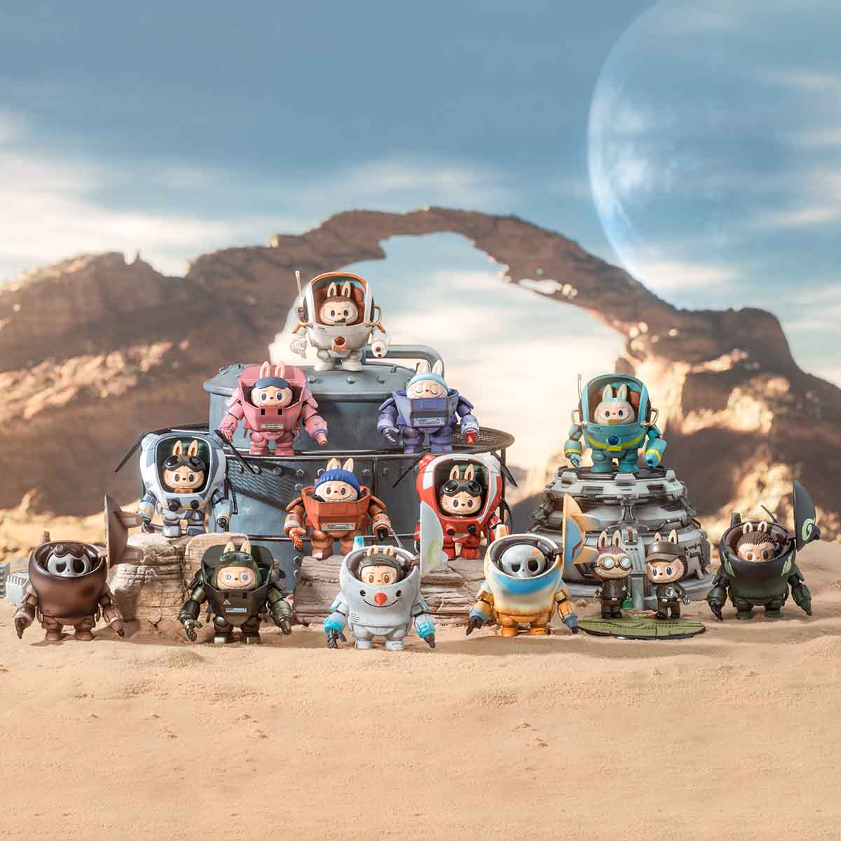 Labubu × Kow Yokoyama – Safs Wave Figurine | Limited Edition